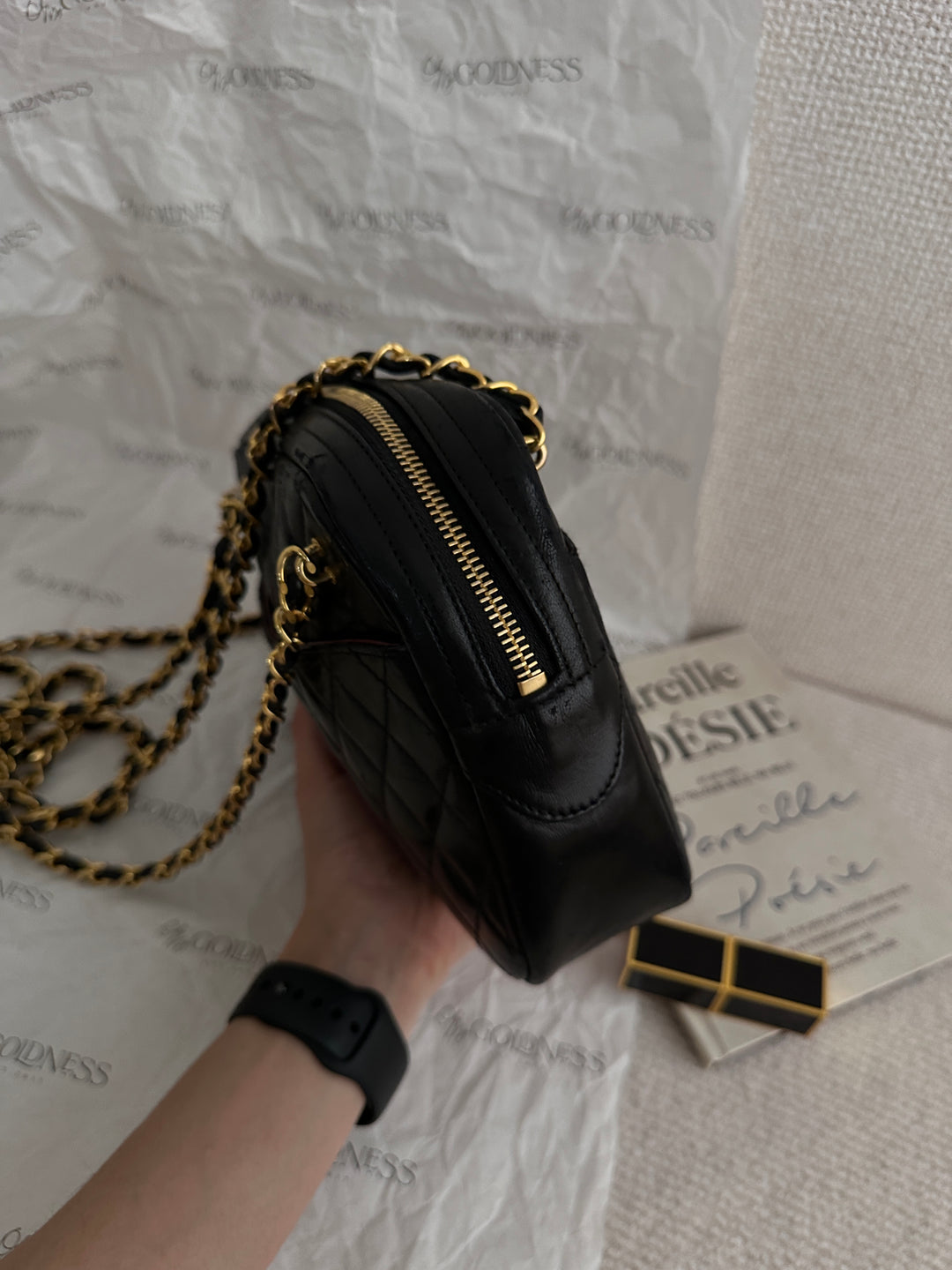 CHANEL｜Small CC Tag Quilted Tote Bag 🖤🪄 Everyday Elegance