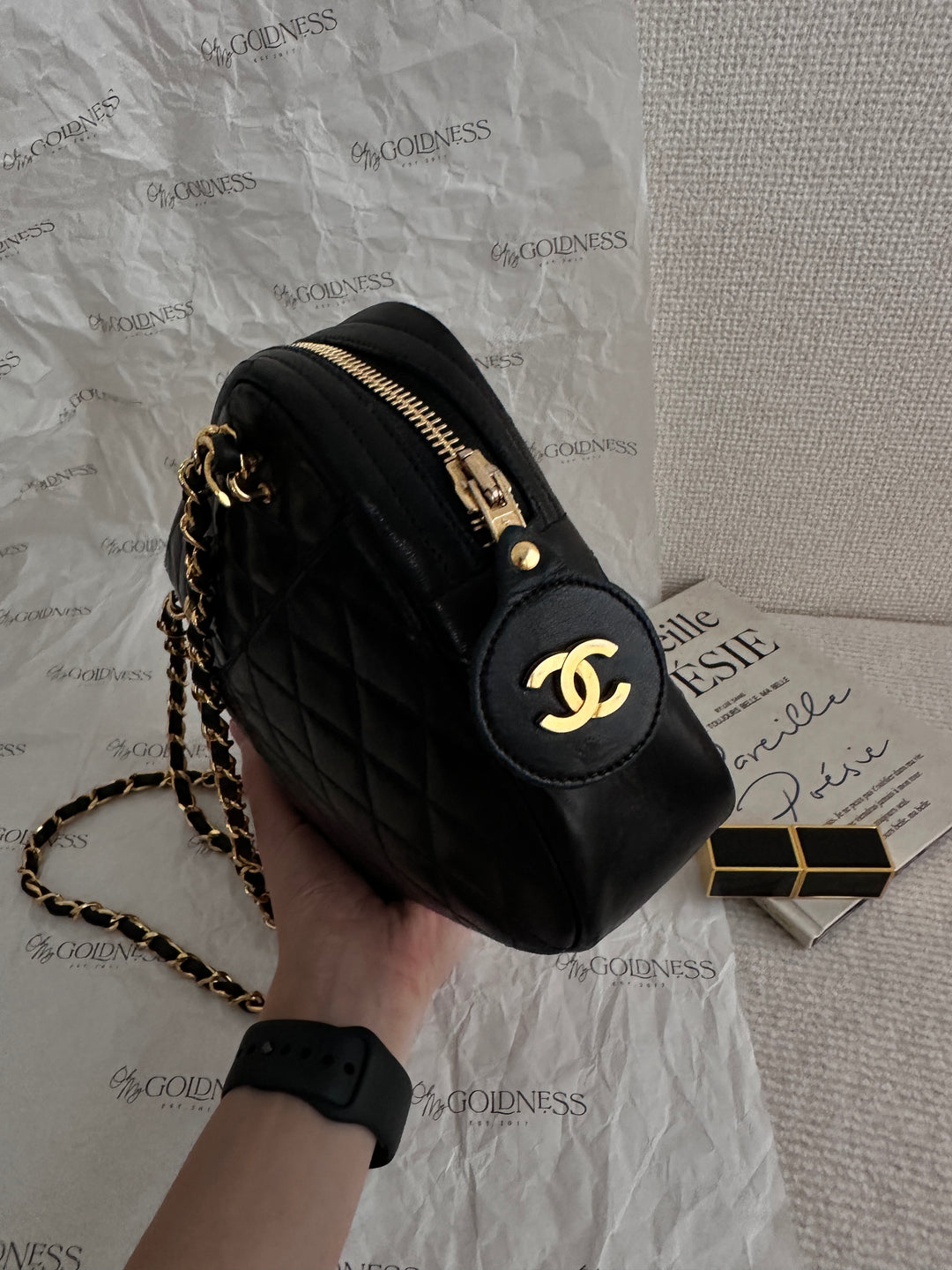 CHANEL｜Small CC Tag Quilted Tote Bag 🖤🪄 Everyday Elegance