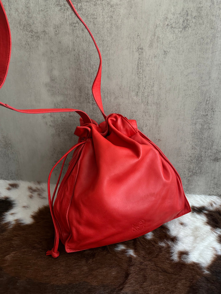 LOEWE Coral “Lucky Pouch” 🪸 | Soft Luxury in a Pop of Color