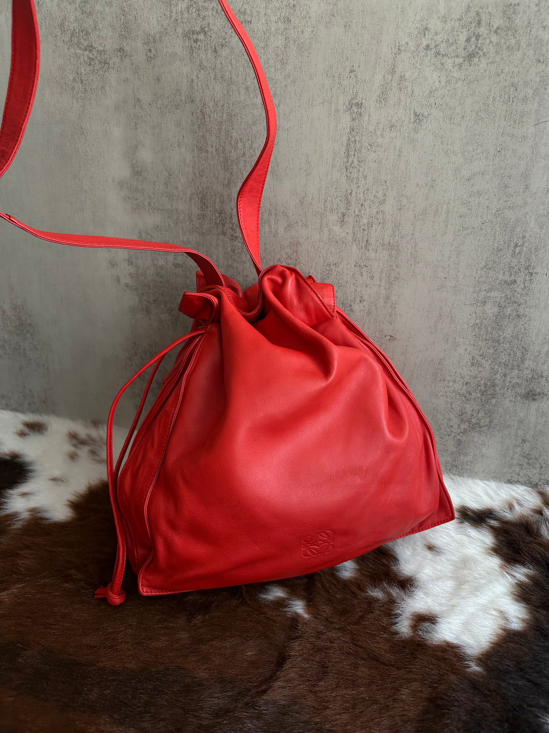 LOEWE Coral “Lucky Pouch” 🪸 | Soft Luxury in a Pop of Color