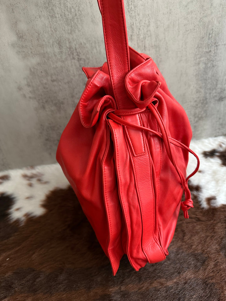 LOEWE Coral “Lucky Pouch” 🪸 | Soft Luxury in a Pop of Color