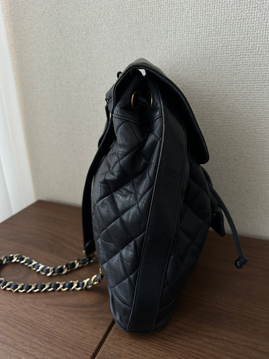 CHANEL Round CC Backpack 🖤✨ Timeless Vintage Luxury
