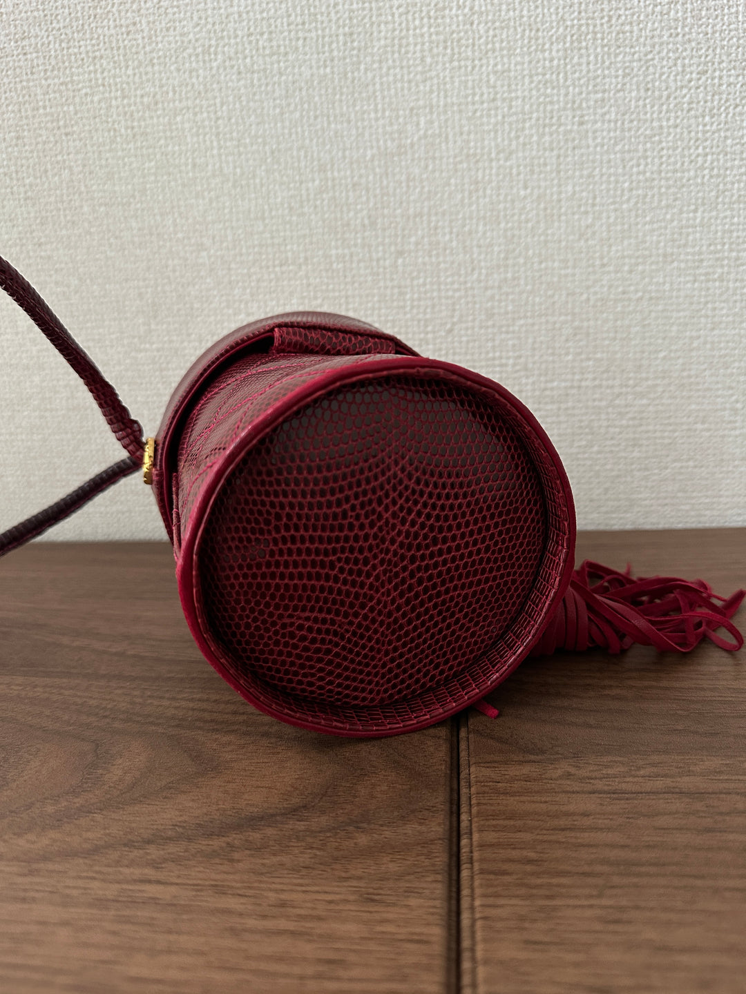 CHANEL Lizard Leather Tassel Vanity Case 💎👜 Rare Collectible Piece