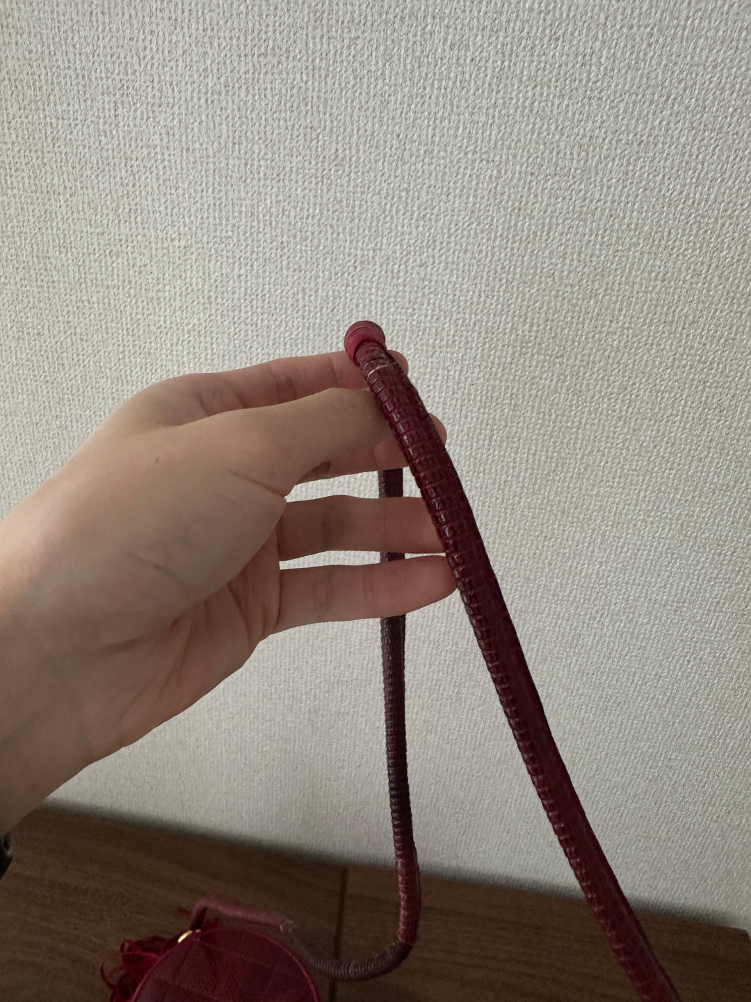 CHANEL Lizard Leather Tassel Vanity Case 💎👜 Rare Collectible Piece