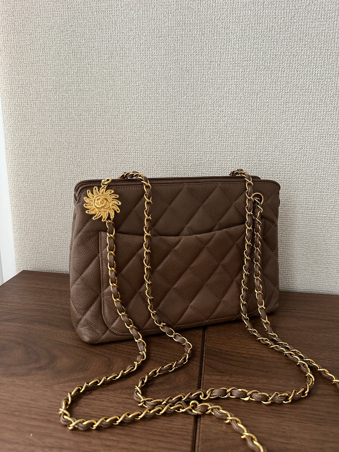 CHANEL “Sun God” Shoulder Bag 🌞🍫🥛 Rare Cocoa Milk Edition