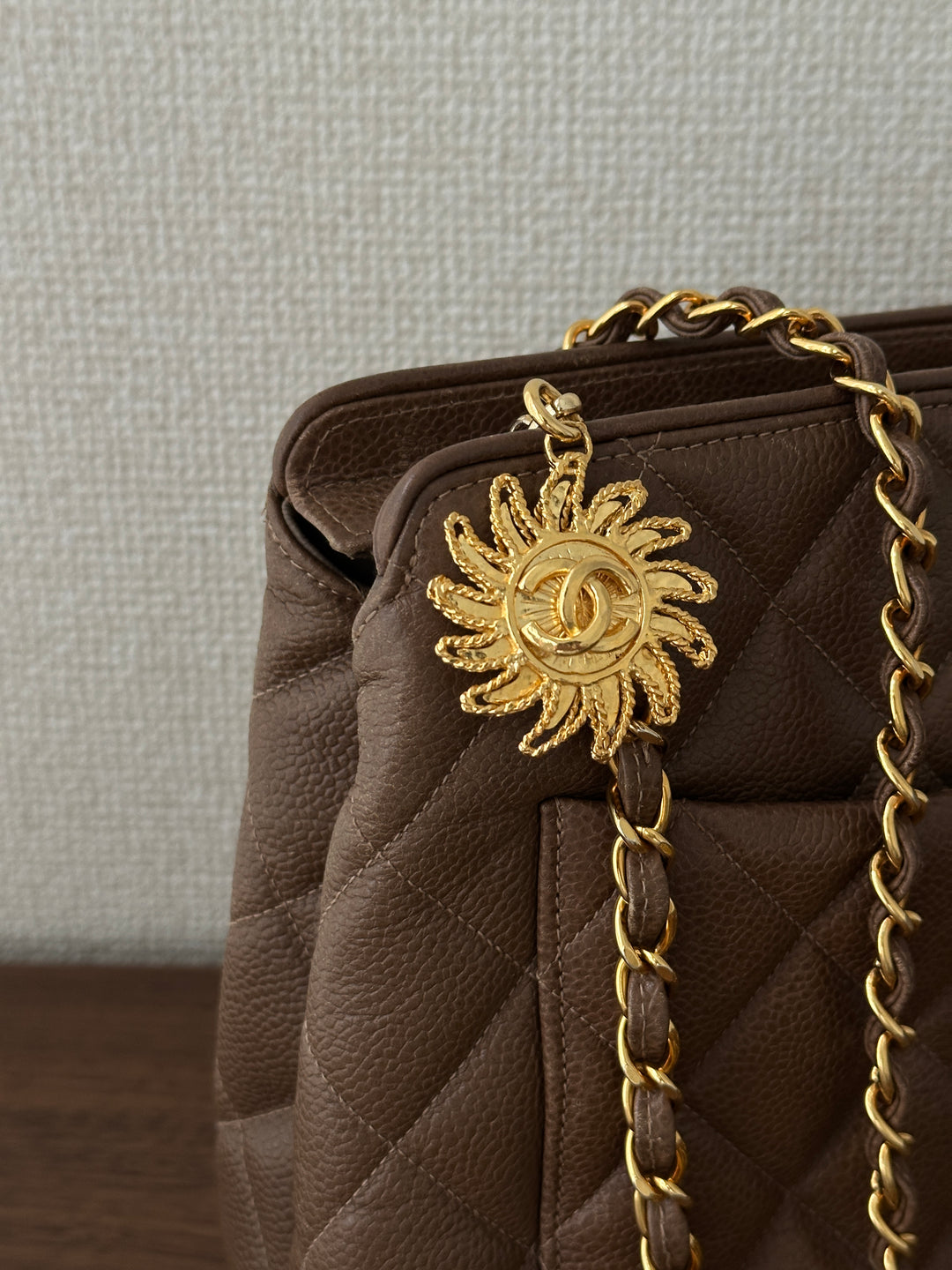 CHANEL “Sun God” Shoulder Bag 🌞🍫🥛 Rare Cocoa Milk Edition