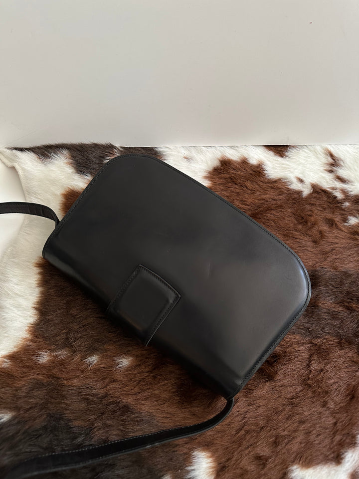 Celine Horse Carriage Saddle Bag 🖤 | Timeless Grace with an Equestrian Soul