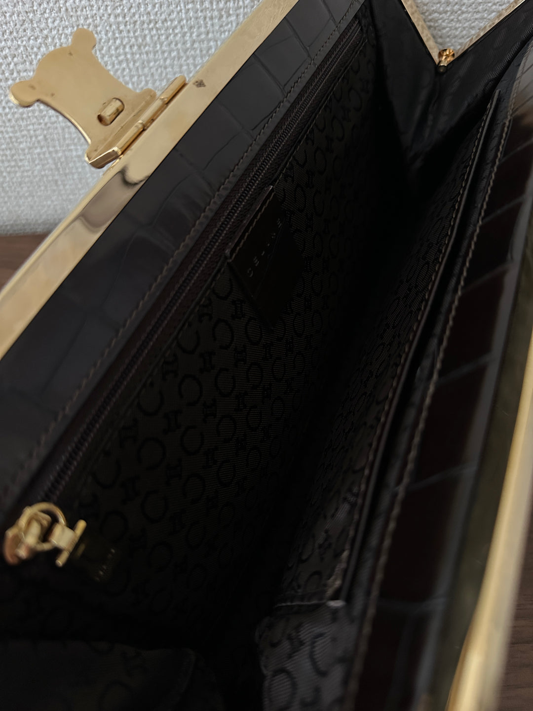 CELINE Vintage Crocodile Triomphe Envelope Bag 🐊💌 Ultra-Rare Collectible