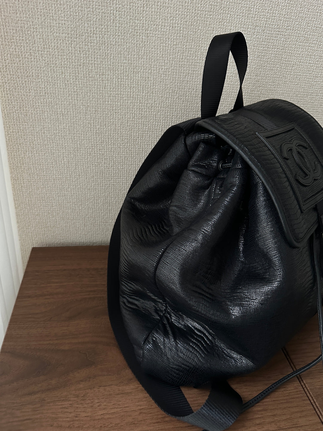 CHANEL “So Black” CC Nylon Backpack 🖤✨ Lightweight & Ultra-Rare Find