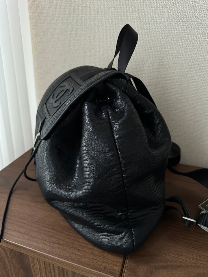 CHANEL “So Black” CC Nylon Backpack 🖤✨ Lightweight & Ultra-Rare Find