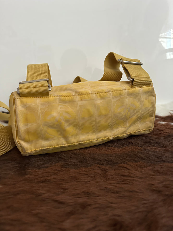 Chanel “Duck Yellow” CC Nylon Backpack 💛 | Playful Spirit, Parisian Charm