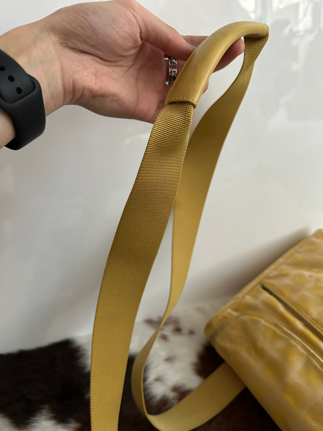 Chanel “Duck Yellow” CC Nylon Backpack 💛 | Playful Spirit, Parisian Charm