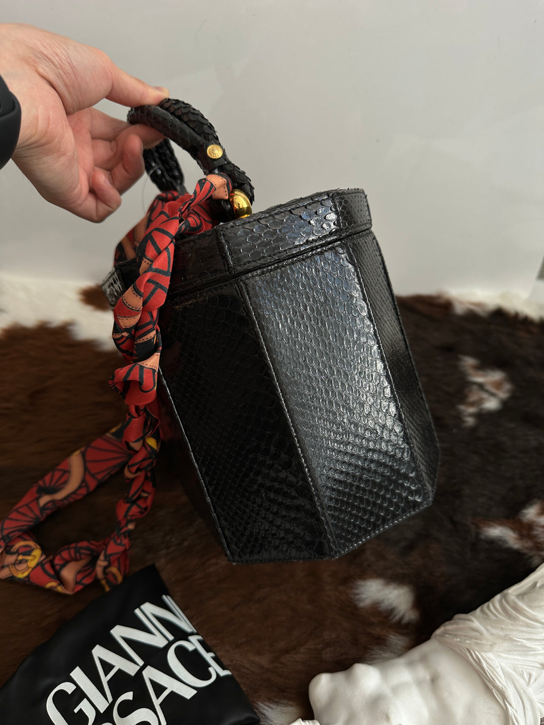 Versace Python Medusa Box Bag 🐍🌞 | Power, Art, and Rare Beauty