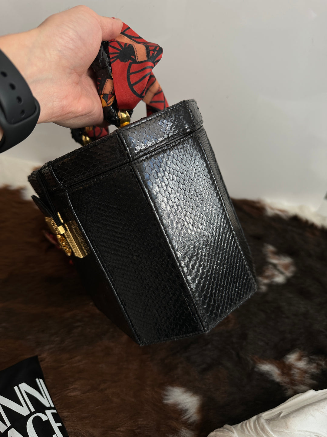 Versace Python Medusa Box Bag 🐍🌞 | Power, Art, and Rare Beauty