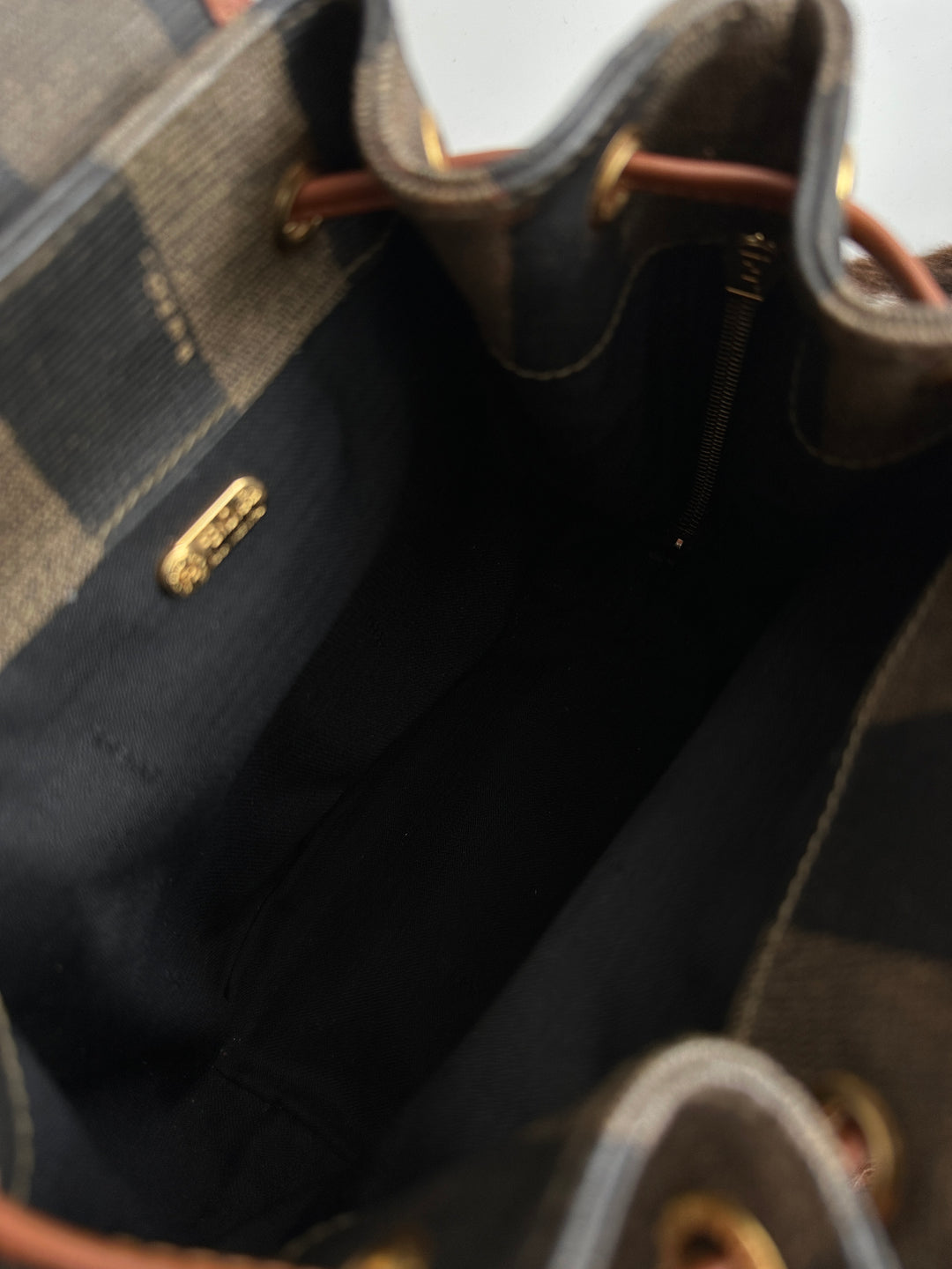 Fendi Vintage Stripe Mini Backpack 🤎🖤 | Playful Heritage Meets Everyday Chic