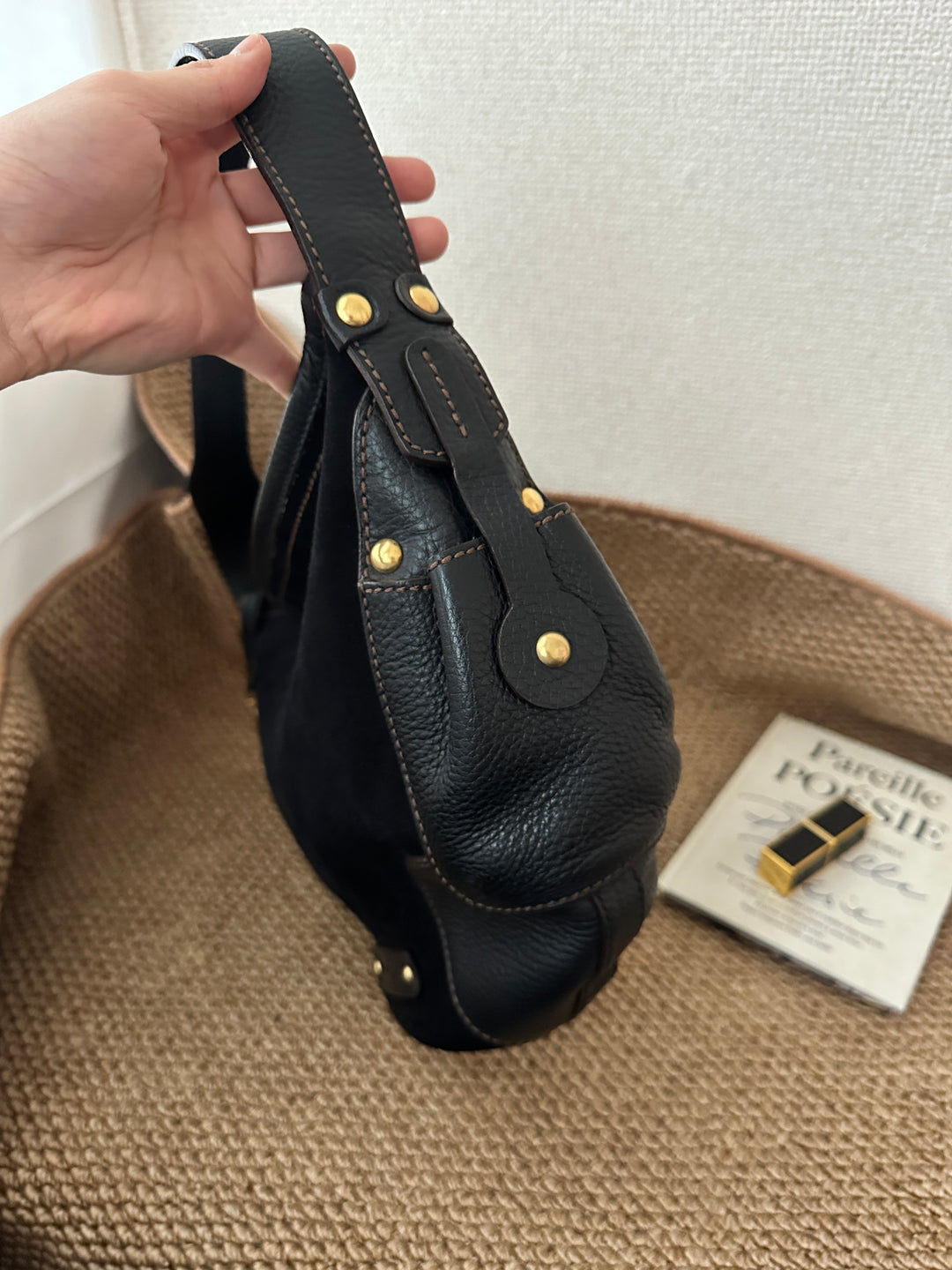 Salvatore Ferragamo Horseshoe Buckle Hobo — Black 🖤✨ Elegant & Spacious Vintage Classic