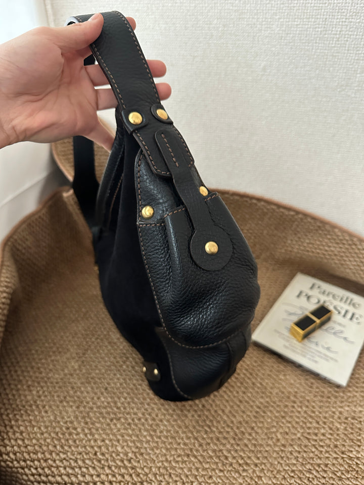 Salvatore Ferragamo Horseshoe Buckle Hobo — Black 🖤✨ Elegant & Spacious Vintage Classic