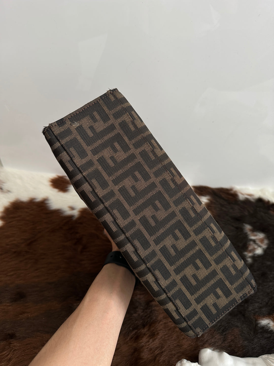 Fendi Zucca Canvas Silver Buckle Hobo 🤎 | Vintage Icon with Effortless Cool