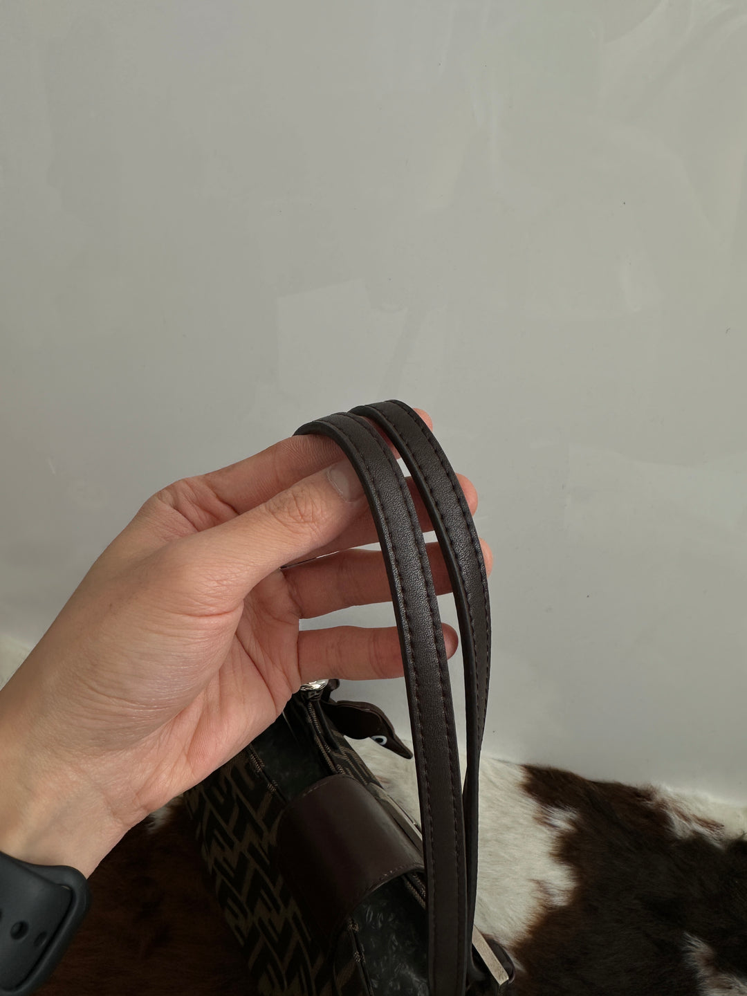 Fendi Zucca Canvas Silver Buckle Hobo 🤎 | Vintage Icon with Effortless Cool