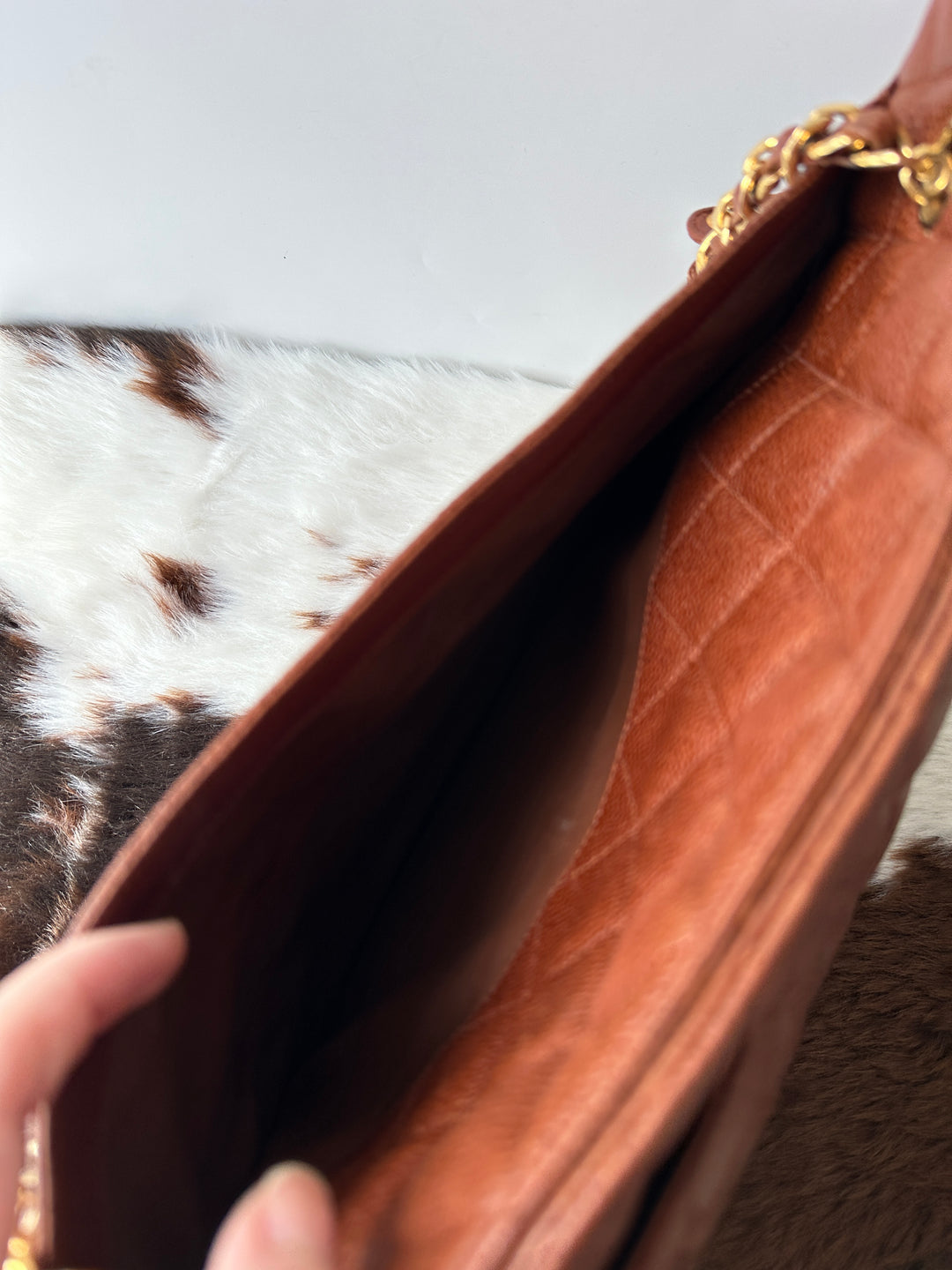 CHANEL Caviar Leather Chain Shoulder Bag 🧡🤎｜Caramel Brown × Spacious Capacity × Classic Chain Design