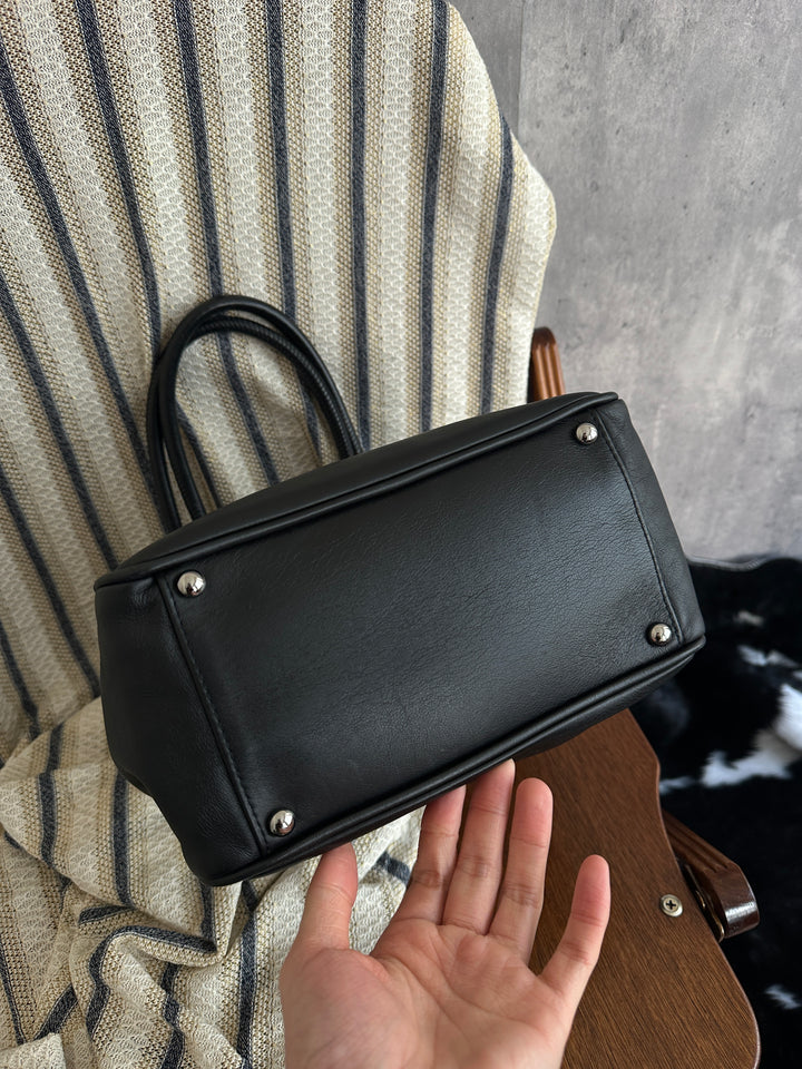 Chanel “So Black” Camellia Tote Bag