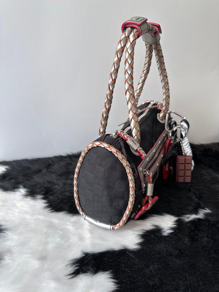 Loewe Small Boston Bag 🖤😍｜Rare Design・Braided Handle Detail・Lightweight & Spacious
