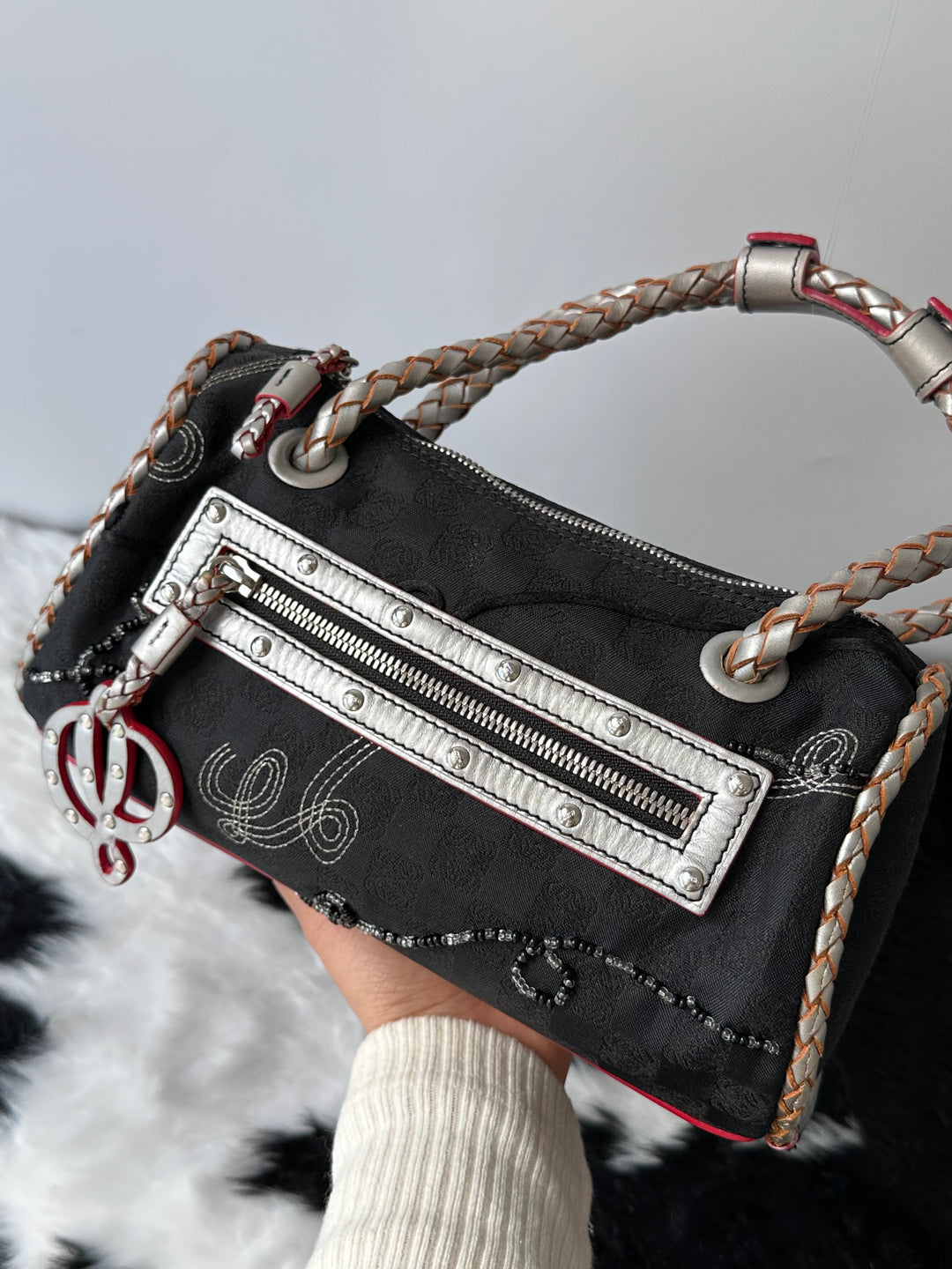 Loewe Small Boston Bag 🖤😍｜Rare Design・Braided Handle Detail・Lightweight & Spacious
