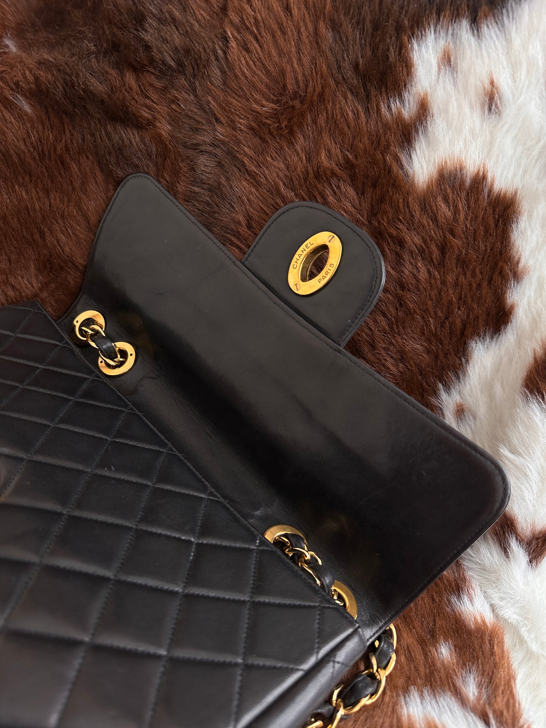 CHANEL Classic Flap 30cm Bag 🖤｜Rare Jumbo Size × 24K Gold CC Logo × Exceptional Condition