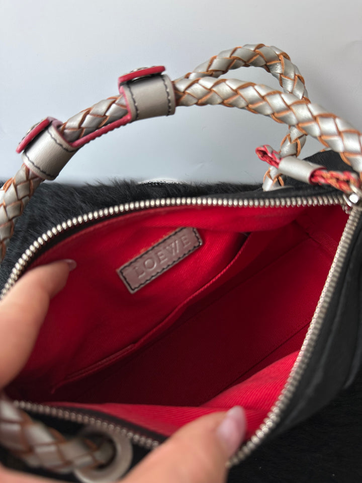 Loewe Small Boston Bag 🖤😍｜Rare Design・Braided Handle Detail・Lightweight & Spacious