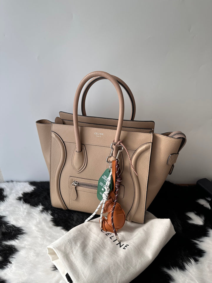 Celine Luggage Tote Bag 🤎🩶✨｜Iconic Phantom Design・Durable Leather・Spacious Everyday Carry