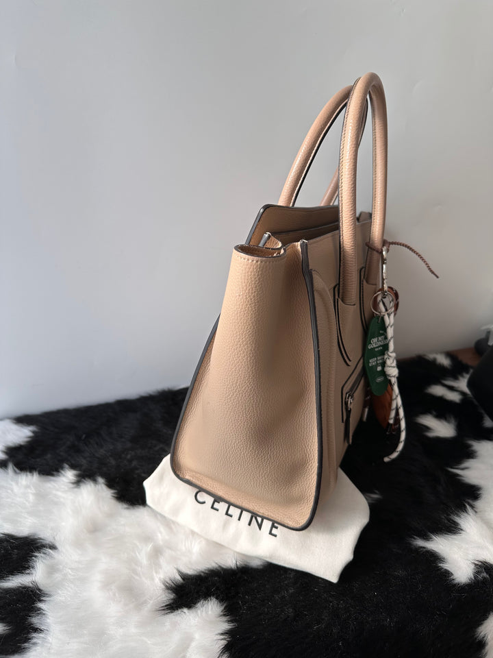 Celine Luggage Tote Bag 🤎🩶✨｜Iconic Phantom Design・Durable Leather・Spacious Everyday Carry