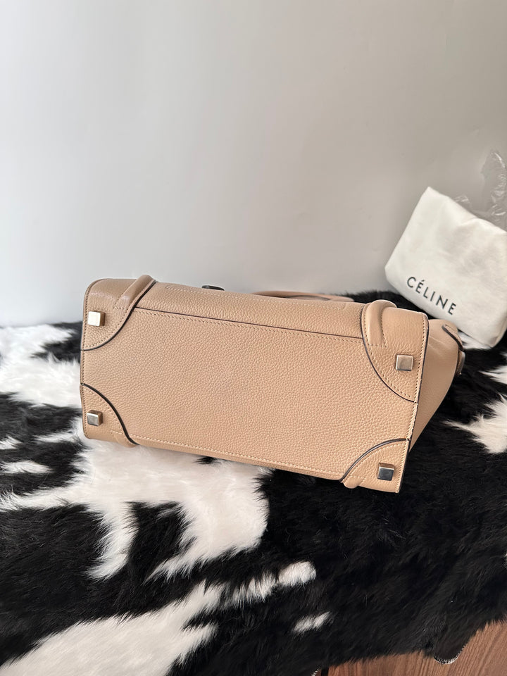 Celine Luggage Tote Bag 🤎🩶✨｜Iconic Phantom Design・Durable Leather・Spacious Everyday Carry
