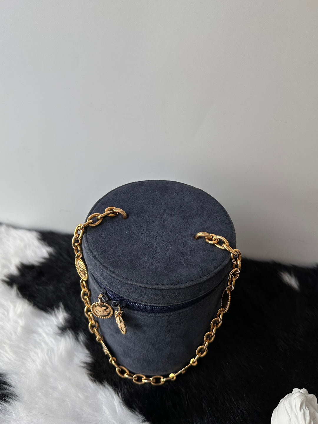 Dior Vintage Chain Box Bag ✨😍｜Gold Medallion Chain・Rare Design・Convertible Carry