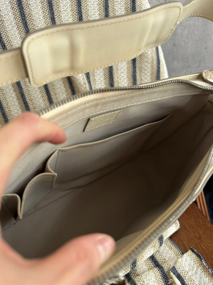 Louis Vuitton Cream Epi Leather Shoulder Bag