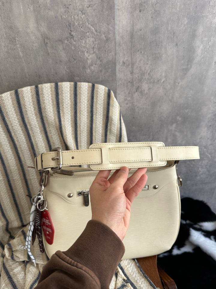 Louis Vuitton Cream Epi Leather Shoulder Bag