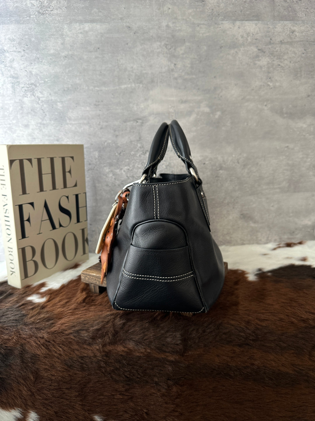Celine Boogie Bag 🖤✨｜Smooth Black Leather × Iconic Top Handle × Convertible Styling