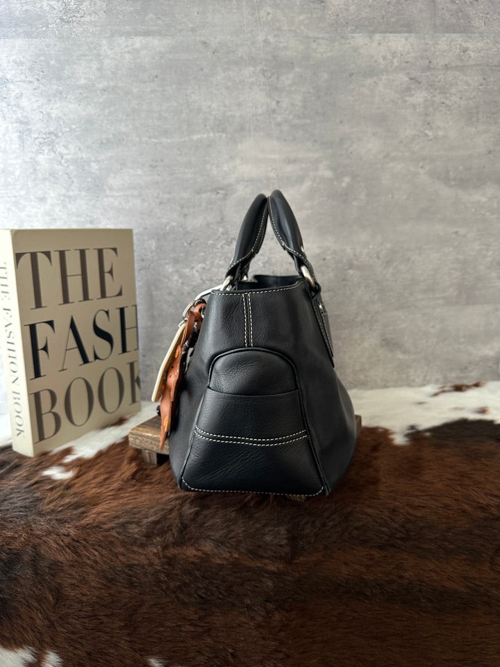 Celine Boogie Bag 🖤✨｜Smooth Black Leather × Iconic Top Handle × Convertible Styling