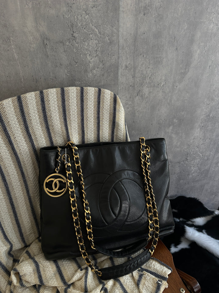 Chanel Large CC Circle Chain Shoulder Bag