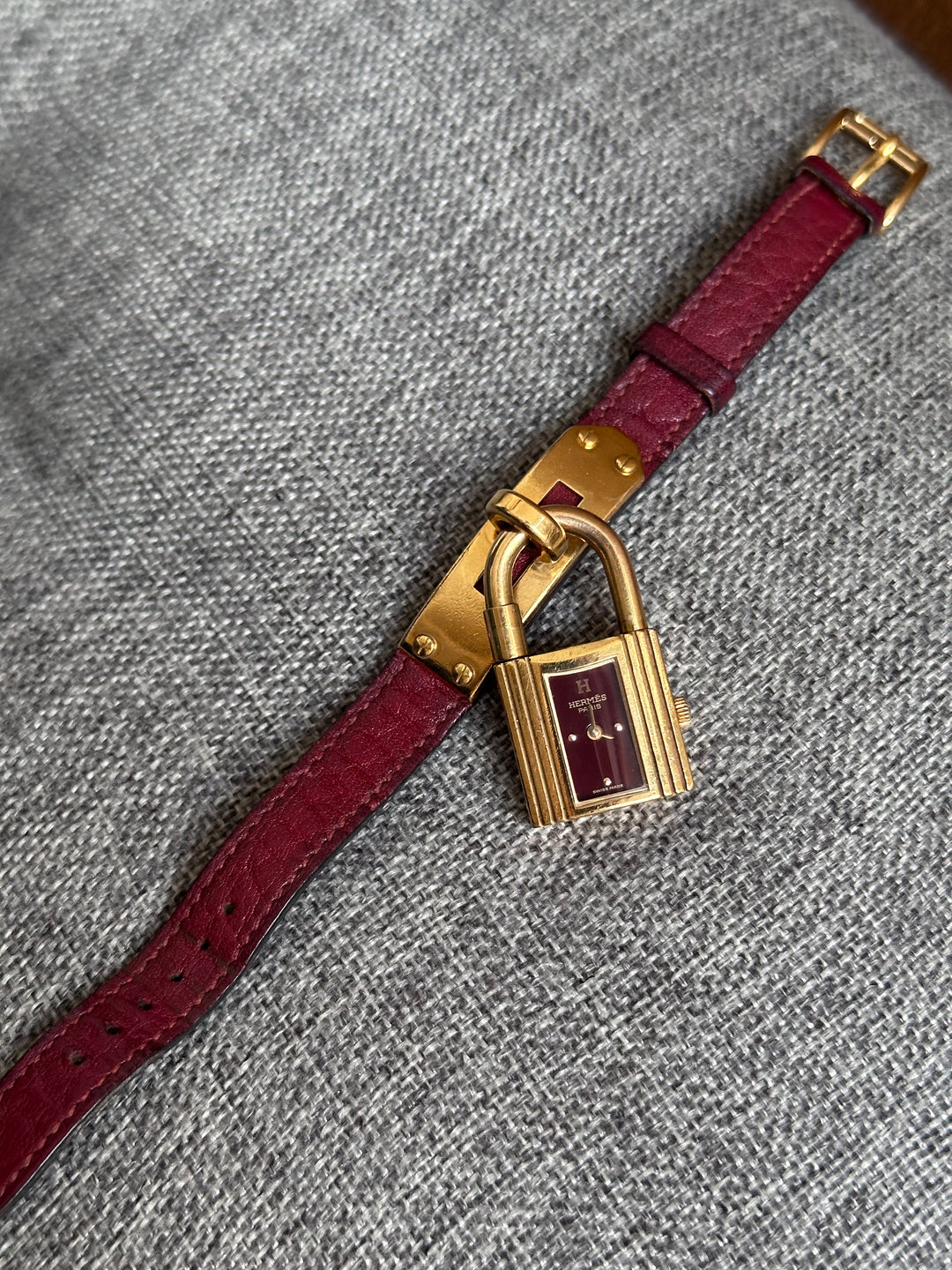 Hermès Kelly Lock Watch ❤️🔒｜Iconic Padlock Design・Vintage Charm・Collectible Piece