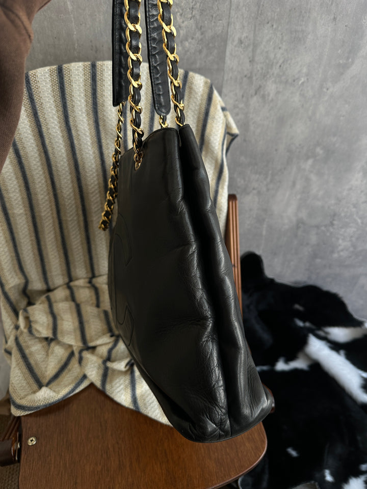 Chanel Large CC Circle Chain Shoulder Bag