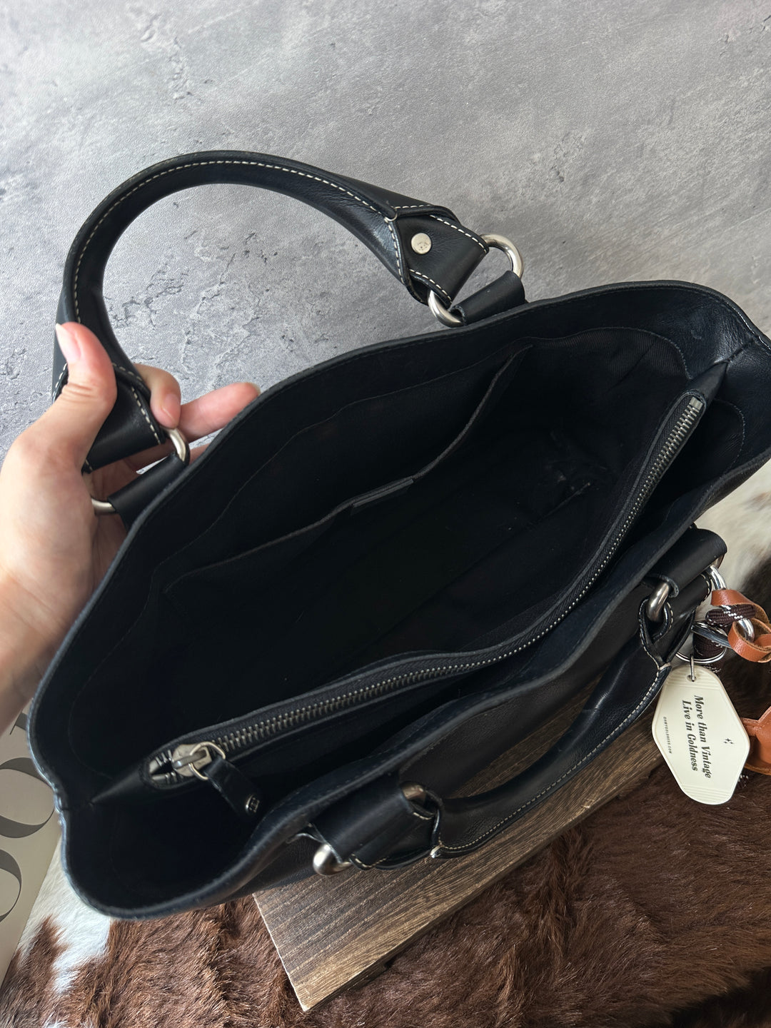 Celine Boogie Bag 🖤✨｜Smooth Black Leather × Iconic Top Handle × Convertible Styling