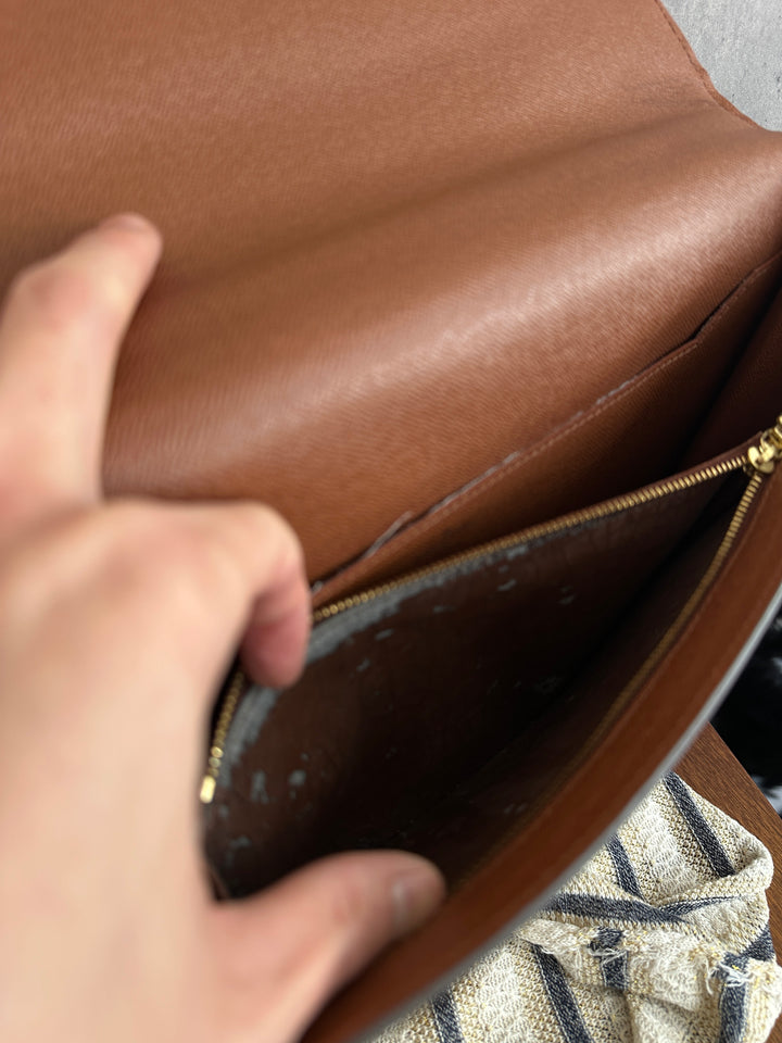 Louis Vuitton Monogram Envelope Briefcase with Key