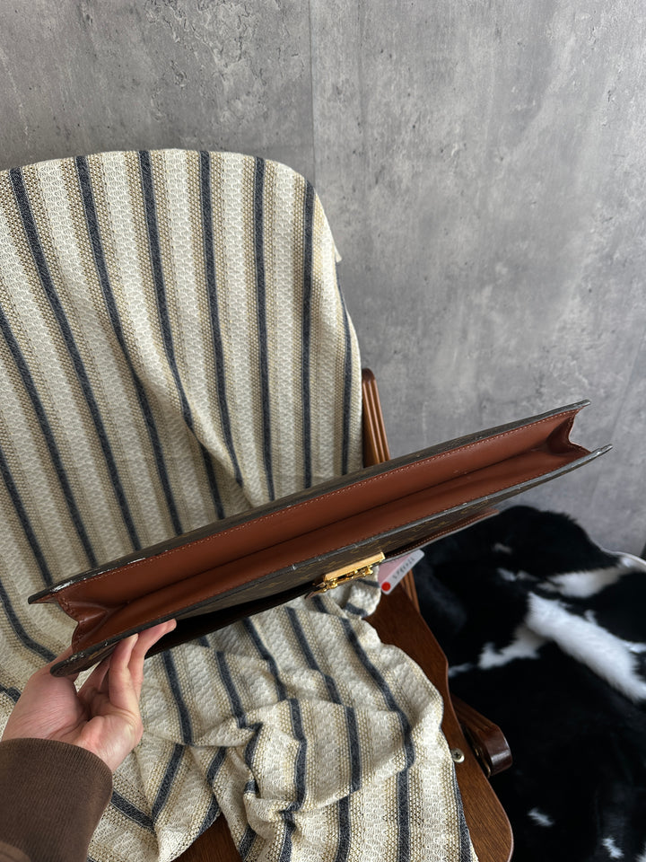 Louis Vuitton Monogram Envelope Briefcase with Key