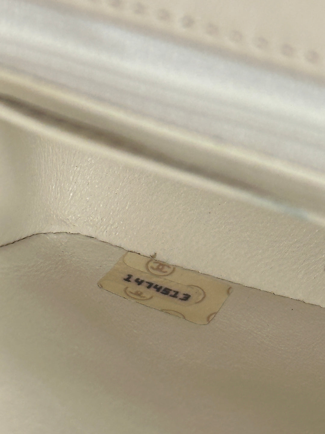 Chanel Classic Small Square Flap Bag – Snow White