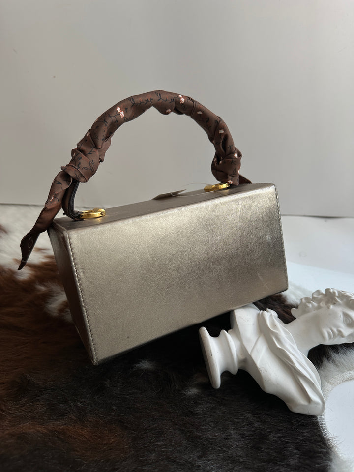 Ferragamo Champagne Vanity Box 🤎✨ | Petite Luxury, Infinite Charm