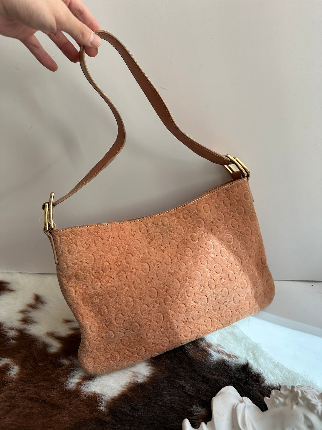 Celine Biscuit Suede Hobo 🤎🍪 | Everyday Chic with a Vintage Soul