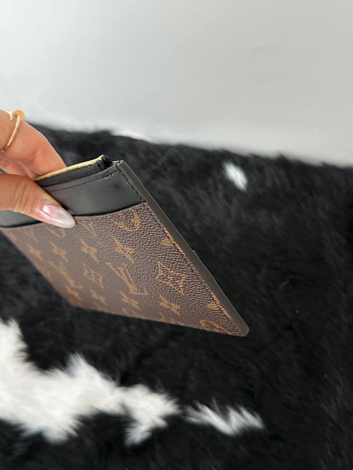 Louis Vuitton Monogram Slim Zippy Pouch 🖤🤎｜Classic Monogram Canvas・Multi-Functional Design・Travel Essential