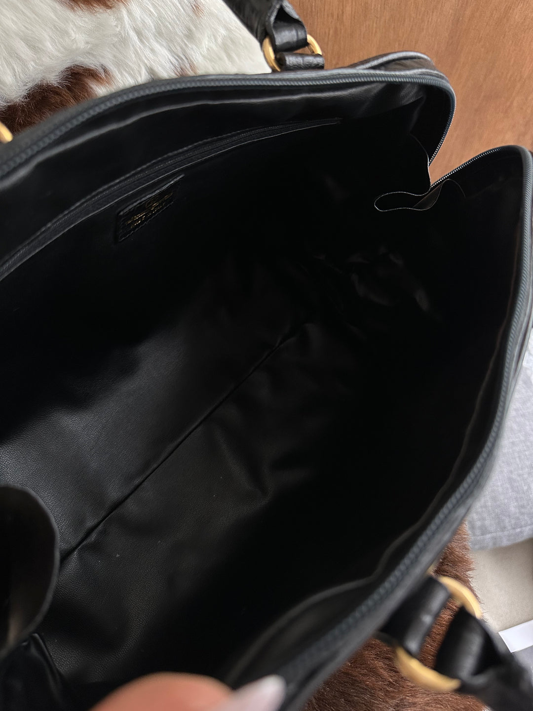 Gucci Bamboo Nylon Tote Bag 🖤🤎｜Iconic Bamboo Handle・Lightweight Nylon・With Original Strap