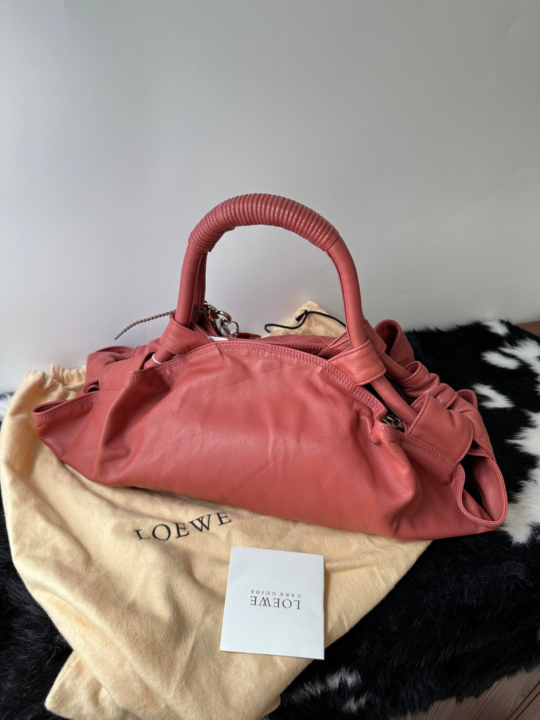 Loewe Nappa “Cloud” Bag 🤎✨｜Soft Lambskin・Rare Color・Full Set