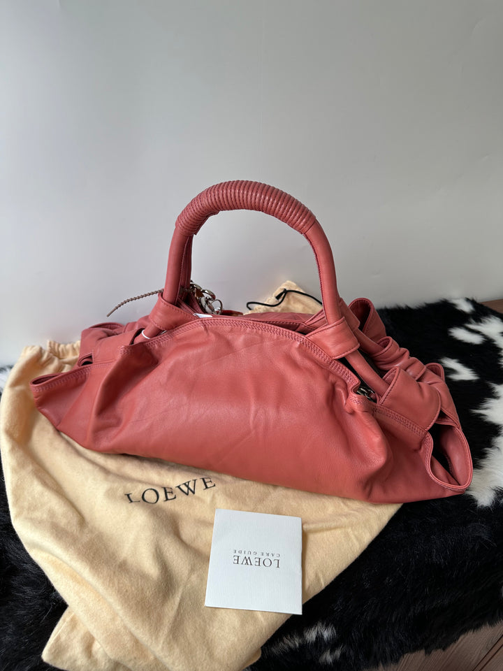 Loewe Nappa “Cloud” Bag 🤎✨｜Soft Lambskin・Rare Color・Full Set